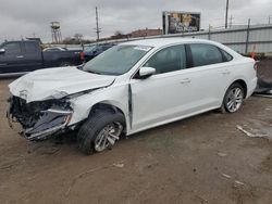 Salvage cars for sale at Chicago Heights, IL auction: 2020 Volkswagen Passat SE