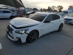 Salvage cars for sale at Sacramento, CA auction: 2019 Infiniti Q50 RED Sport 400