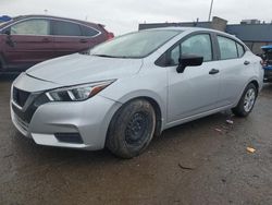 Salvage cars for sale at Woodhaven, MI auction: 2021 Nissan Versa S