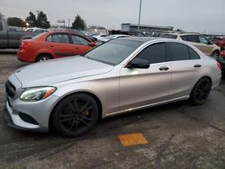 Mercedes-Benz salvage cars for sale: 2015 Mercedes-Benz C 300 4matic