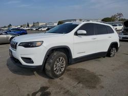 Vehiculos salvage en venta de Copart Bakersfield, CA: 2021 Jeep Cherokee Latitude LUX