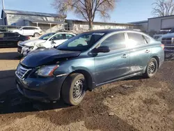 Salvage cars for sale at Albuquerque, NM auction: 2015 Nissan Sentra S