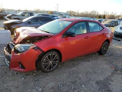 Salvage cars for sale at Louisville, KY auction: 2015 Toyota Corolla L