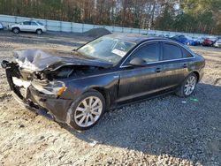 Salvage cars for sale at Ellenwood, GA auction: 2014 Audi A6 Premium Plus