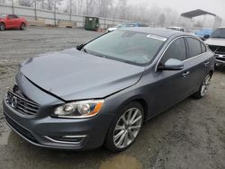 Salvage cars for sale at Spartanburg, SC auction: 2018 Volvo S60 Premier