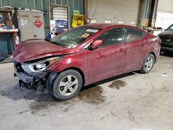 Salvage cars for sale at Eldridge, IA auction: 2014 Hyundai Elantra SE