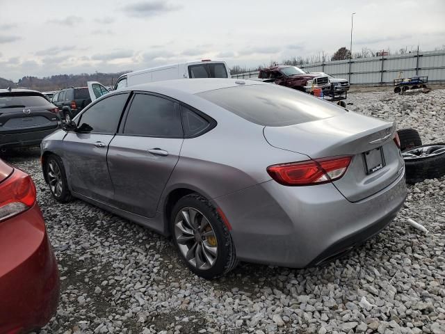 2015 Chrysler 200 S