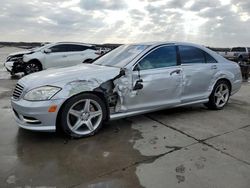 Salvage cars for sale from Copart Grand Prairie, TX: 2010 Mercedes-Benz S 550