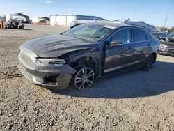 Ford Fusion Titanium salvage cars for sale: 2019 Ford Fusion Titanium