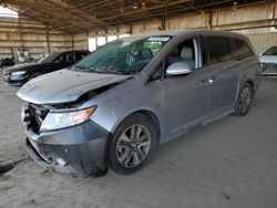 Honda Odyssey Touring Vehiculos salvage en venta: 2017 Honda Odyssey Touring