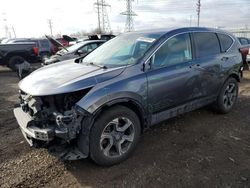 Salvage cars for sale from Copart Elgin, IL: 2018 Honda CR-V EXL