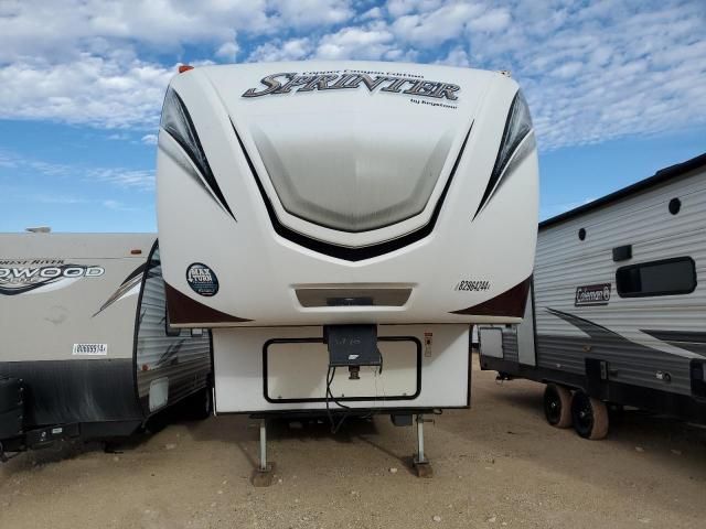 2015 Sprt Travel Trailer