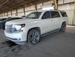 Salvage cars for sale at Phoenix, AZ auction: 2015 Chevrolet Suburban C1500 LTZ