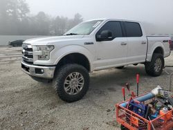 Salvage cars for sale at Greenwell Springs, LA auction: 2015 Ford F150 Supercrew