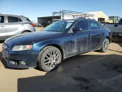 Vehiculos salvage en venta de Copart Brighton, CO: 2009 Audi A4 2.0T Quattro