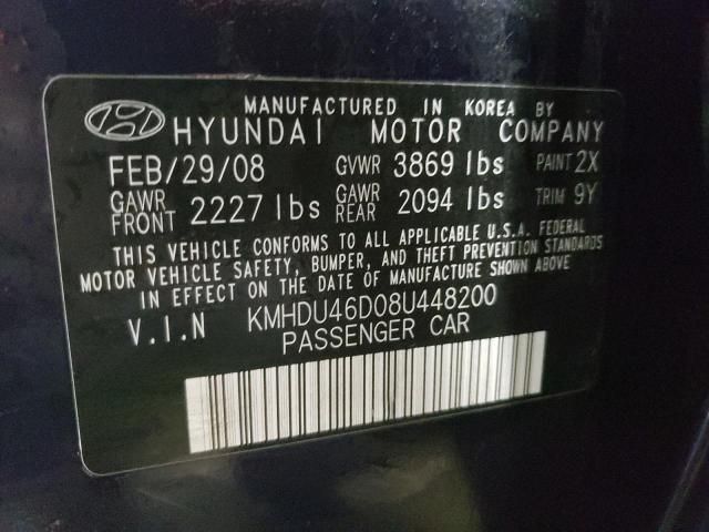 2008 Hyundai Elantra GLS