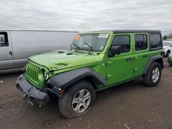 Jeep Wrangler Unlimited Sport salvage cars for sale: 2020 Jeep Wrangler Unlimited Sport