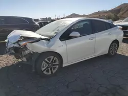 Toyota Prius salvage cars for sale: 2017 Toyota Prius