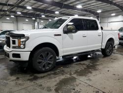 Salvage cars for sale at Ham Lake, MN auction: 2018 Ford F150 Supercrew