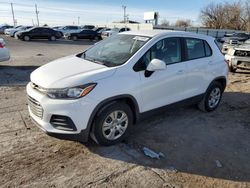 Salvage cars for sale at Oklahoma City, OK auction: 2018 Chevrolet Trax LS