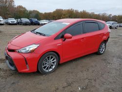 Toyota Prius v Vehiculos salvage en venta: 2015 Toyota Prius V