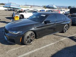 Salvage cars for sale at Van Nuys, CA auction: 2023 BMW 540 I