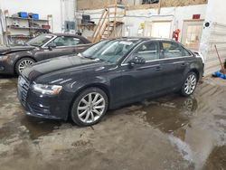 Salvage cars for sale at Ham Lake, MN auction: 2013 Audi A4 Premium Plus