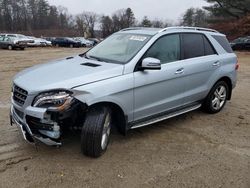 2015 Mercedes-Benz ML 350 4matic en venta en North Billerica, MA