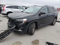 Salvage cars for sale at auction: 2018 GMC Terrain SLT