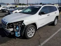 Jeep Grand Cherokee salvage cars for sale: 2015 Jeep Cherokee Sport