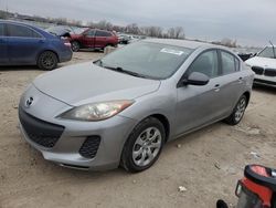 Mazda salvage cars for sale: 2013 Mazda 3 I