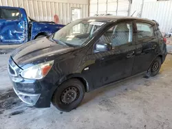 Salvage cars for sale at Abilene, TX auction: 2017 Mitsubishi Mirage ES