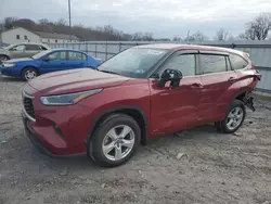 2021 Toyota Highlander Hybrid LE en venta en York Haven, PA