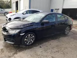 Salvage cars for sale at Savannah, GA auction: 2016 Honda Civic EX