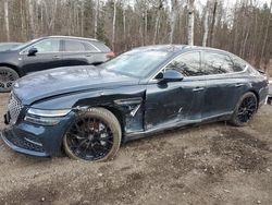 Salvage cars for sale at Cookstown, ON auction: 2021 Genesis G80 Base