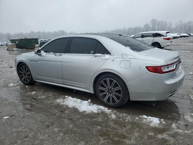 2017 Lincoln Continental Reserve