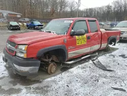 Chevrolet salvage cars for sale: 2003 Chevrolet Silverado K2500 Heavy Duty