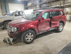 Salvage cars for sale from Copart Eldridge, IA: 2012 Ford Escape Limited