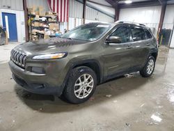 Salvage cars for sale at West Mifflin, PA auction: 2014 Jeep Cherokee Latitude