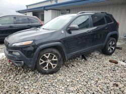 Jeep Cherokee salvage cars for sale: 2015 Jeep Cherokee Trailhawk