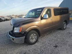 Vehiculos salvage en venta de Copart Wichita, KS: 2013 Nissan NV 3500 S