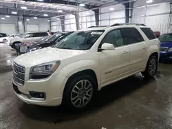 Salvage cars for sale at Ham Lake, MN auction: 2014 GMC Acadia Denali