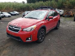 Subaru salvage cars for sale: 2016 Subaru Crosstrek Premium