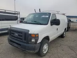 Ford salvage cars for sale: 2008 Ford Econoline E350 Super Duty Van