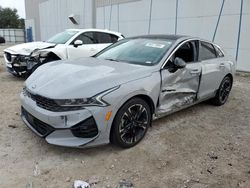 Salvage cars for sale at Apopka, FL auction: 2021 KIA K5 GT Line