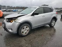 Vehiculos salvage en venta de Copart Dunn, NC: 2015 Toyota Rav4 LE