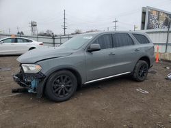 Salvage cars for sale at Chicago Heights, IL auction: 2019 Dodge Durango SXT