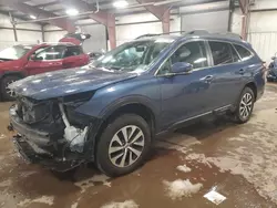 Salvage cars for sale at Lansing, MI auction: 2021 Subaru Outback Premium