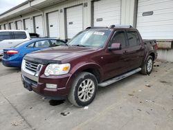 Salvage cars for sale at Louisville, KY auction: 2007 Ford Explorer Sport Trac Limited