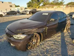 Salvage cars for sale at Opa Locka, FL auction: 2017 BMW M3